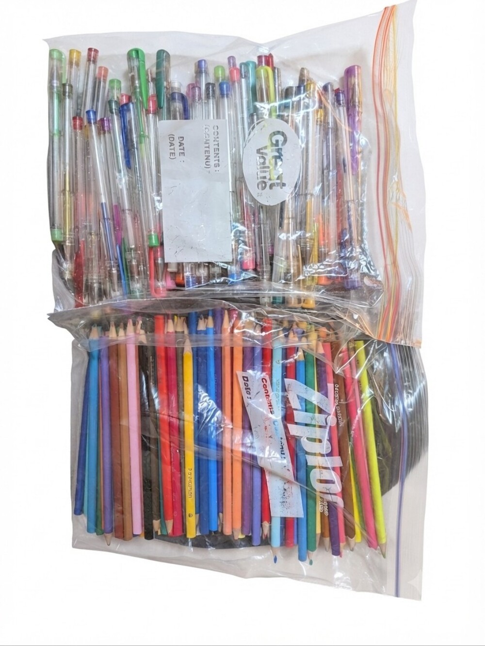 Premium Pencil Crayons + Glitter Gel Pens (Back to School Saver!)